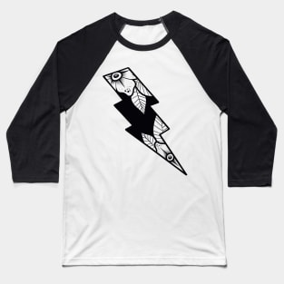 flower lightning Baseball T-Shirt